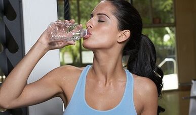 Drinking dietary principles to lose weight