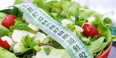 Products for weight loss with proper nutrition