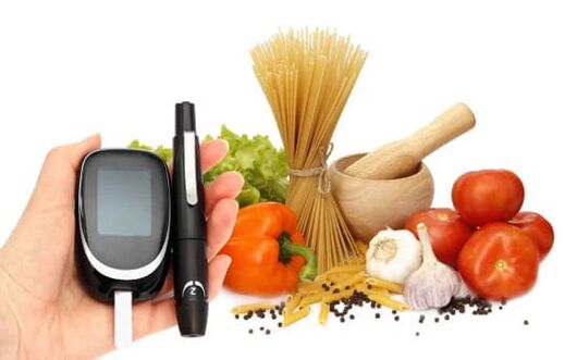 Dietary features for diabetes mellitus