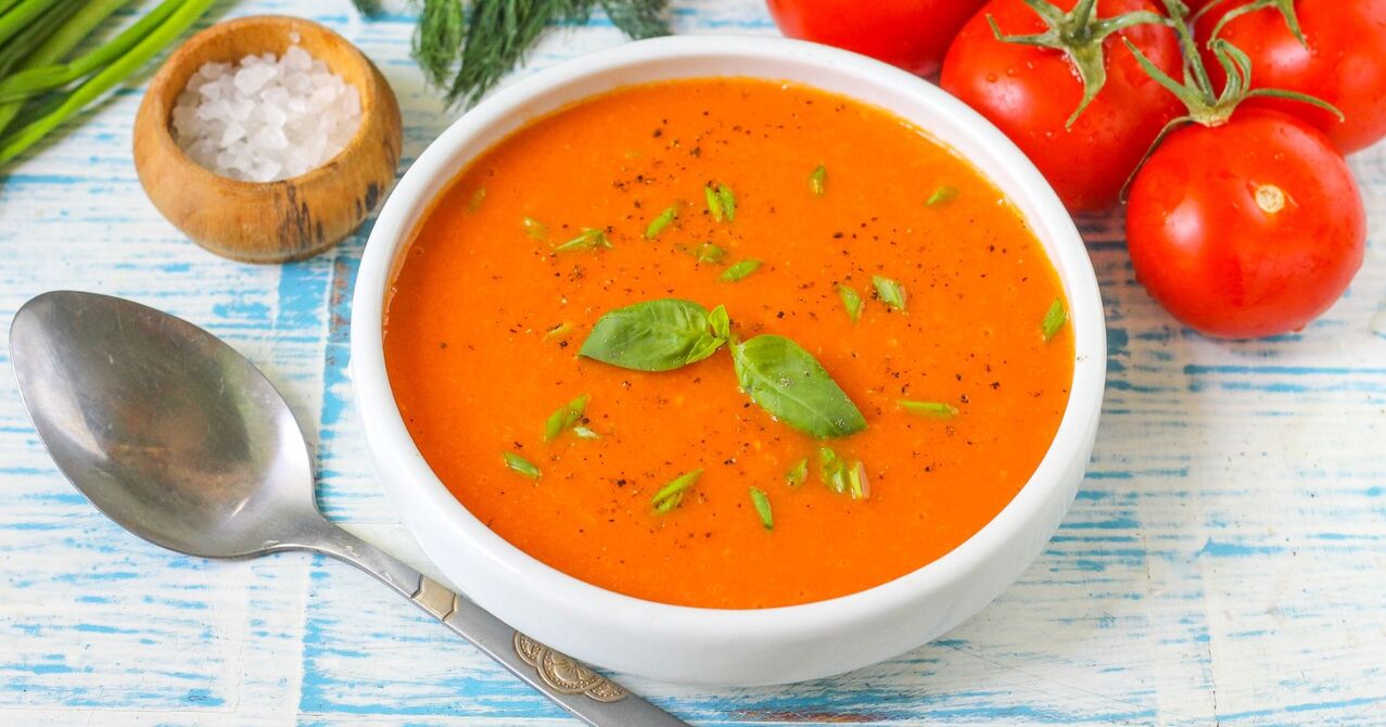 a diet favorite tomato soup puree